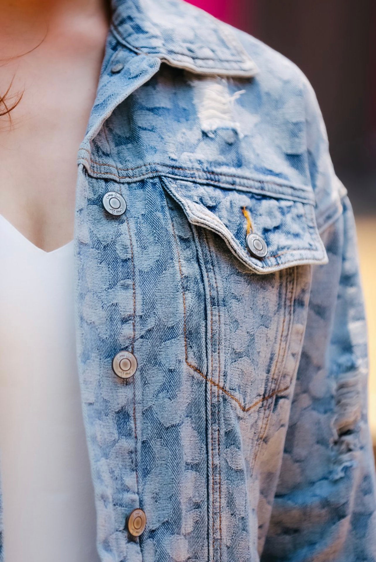 Leo's Denim Jacket Rustic Klass Boutique